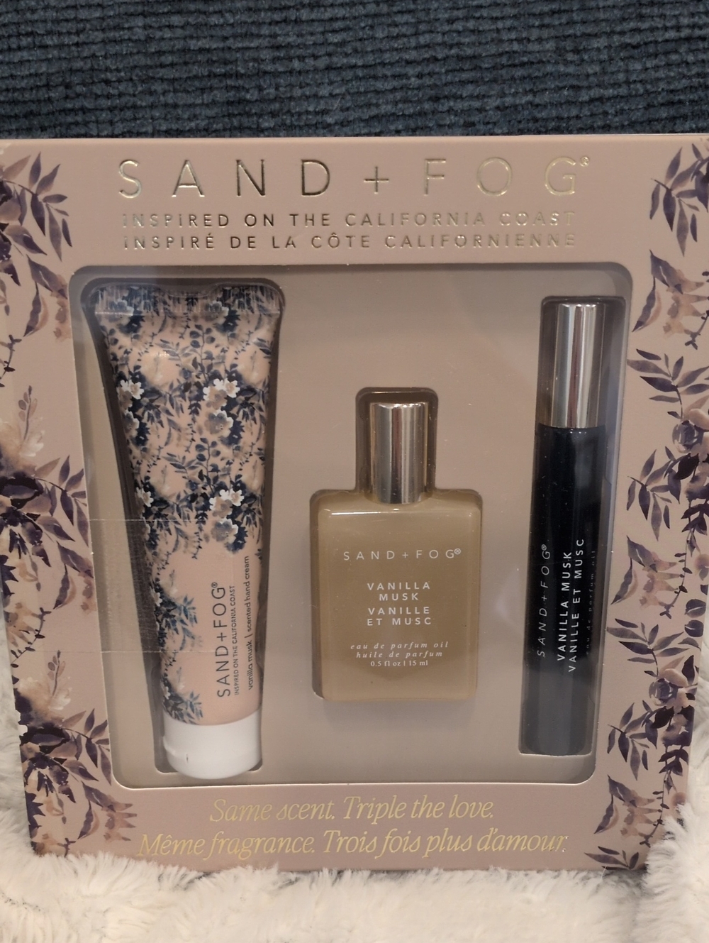Sand And Fog Vanilla Musk Gift Set